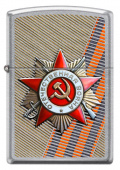 Зажигалка ZIPPO 207 ST GEORGE RIBBON