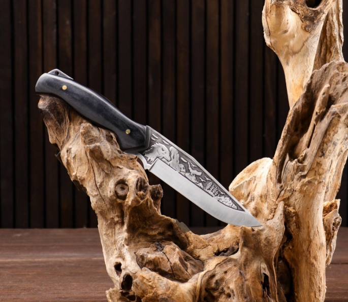Нож охотничий "Сарыч" сталь - 50х14, рукоять - дерево, 25 см 4863183