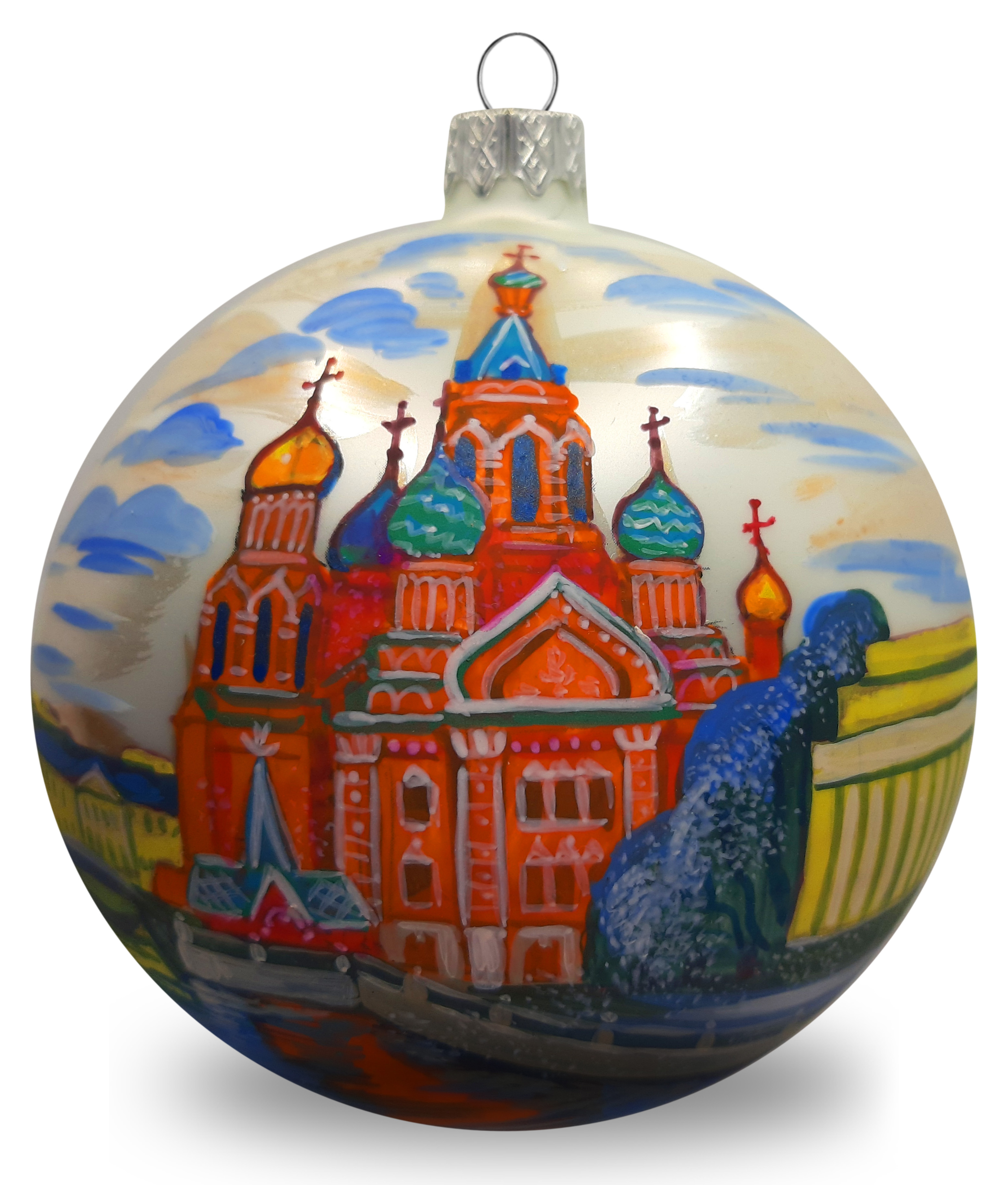 Спас на крови (Ленигрушка), шар 100 мм 7806723552870