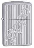 Зажигалка ZIPPO 29701 Zippo Logo Design Satin Chrome