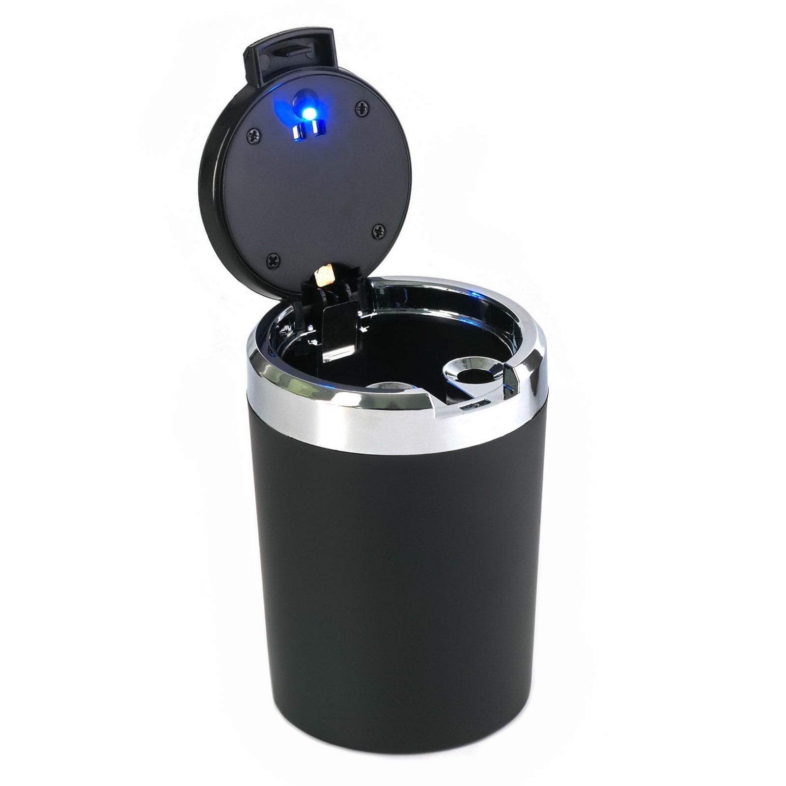 Пепельница для авто, с подсветкой "100 % Мужик" 7. 5х10 см   7435476