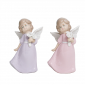 Сувенир  "Ангел-девочка в цветном платье с букетом"  11х6х4 см   3775419
