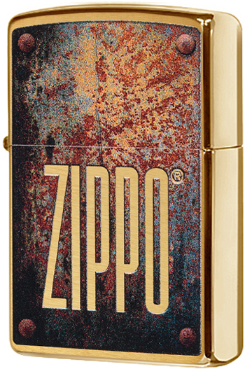 Зажигалка ZIPPO 29879 Rusty Plate Design