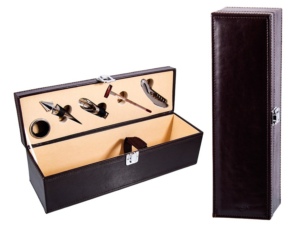 Набор Сомелье VIRON (пробка,штопор,воронка,манжета,термометр) арт.57709