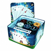 Набор для покера 120Т-2 с номиналом 15х15 см. 21-8-AKG 26472