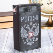 Набор "Россия" (фляжка 0,3 л, блокнот) арт. 2995042