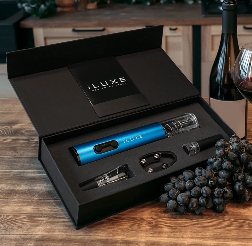Набор сомелье iLUXE SANTORINI BLUE