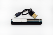 Зажигалка USB цветная узкая (А)