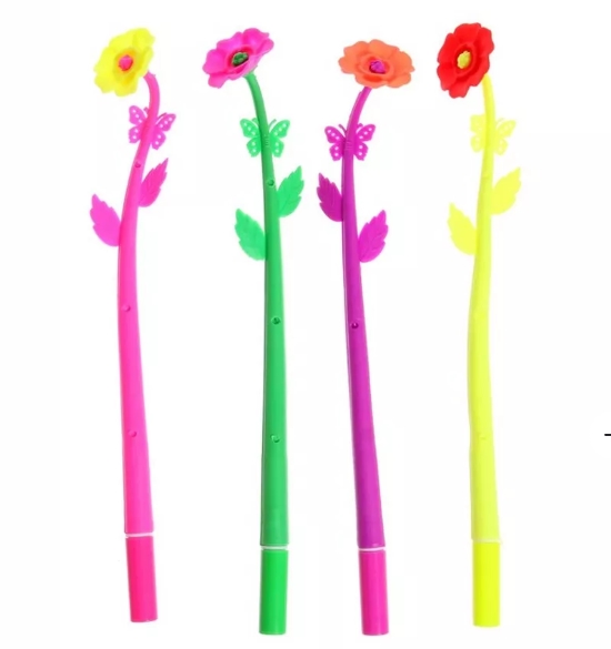 Ручка гелевая-прикол "Мак", микс 2680492