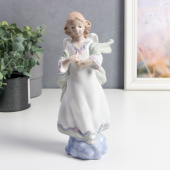 Сувенир керамика "Ангел-девушка с птицей в руках"  6259374