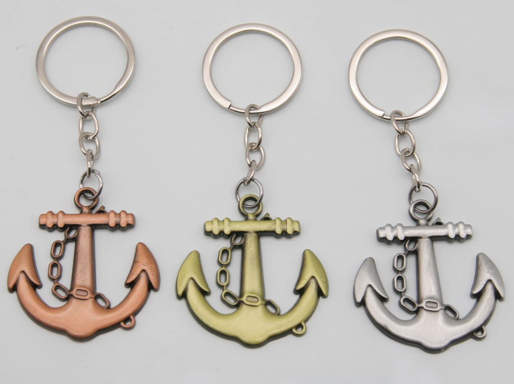 Брелок Якорь с цепью в ассортименте [КЕ9-90012]