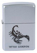 Зажигалка ZIPPO 205 Tattoo Scorpion