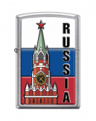 Зажигалка ZIPPO 207 KREMLIN FLAG RUSSIA