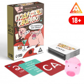 Игра алкогольная «Подложи свинью», 83 карты 9244262