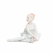 Сувенир "Малышка-балерина в белом платье - Репетиция"  3256898