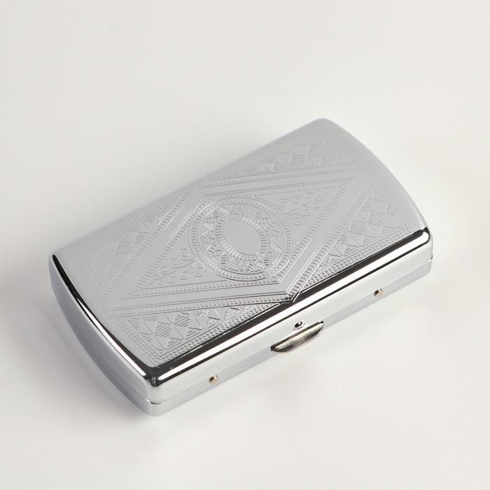 Портсигар на 12 сигарет, 5.3×9×1.6 см