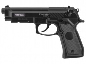 Пистолет пневматический Stalker S92PL (Beretta 92) к.4,5мм, 12г CO2, пластик, 120 м/с, чёрный