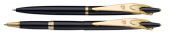 Набор PC0839BP/RP (ручка шариковая+роллер) цвет: чёрный