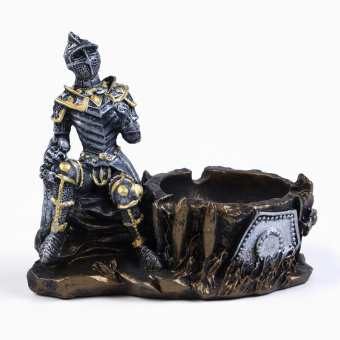 Пепельница "Рыцарь", серебро 10348094