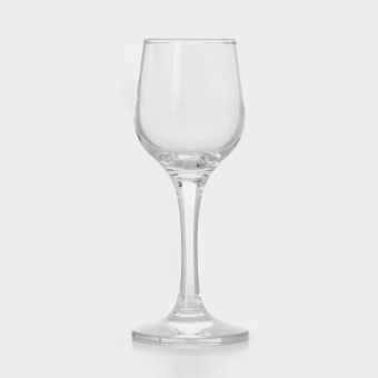 Рюмка Paşabahçe Amber, 74 мл, стекло, прозрачная 6946088