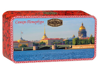 Чай "СПб, Панорама" в шкатулке, жесть, 50г (6878)