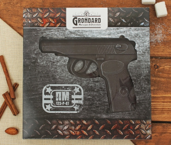 Шок. сувенир горький Пистолет 170г /15