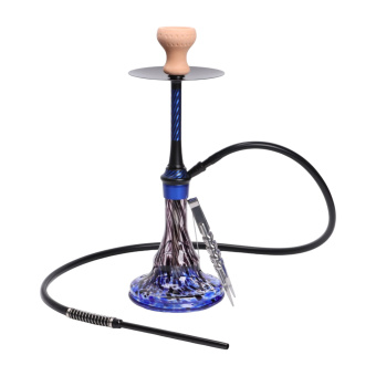 Кальян в сборе для курения большой 47 см, комплект, синий 10703177