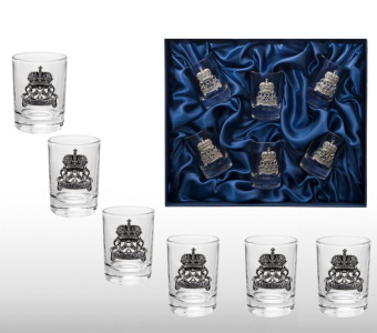 Набор рюмок д/водки 6шт "Глава семьи" 10056361