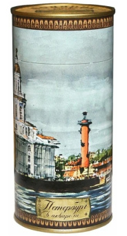 Чай "Петербург в акварели - Стрелка Васильевского острова", картон, 75г (1084)