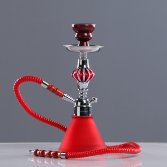 Кальян "Шахматы" 32см., красный 840876