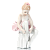 Сувенир "Малышка-балерина в пачке с розовой юбкой на пуфике" 13х8х8,5 см   4838733