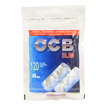 Фильтры для сигарет ОСВ Слим 6 мм (34/120) + бумага