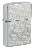 Зажигалка ZIPPO Reatree® с покрытием High Polish Chrome, латунь/сталь, серебристая, 38x13x57 м