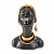 Сувенир полистоун бюст "Девушка из африканского племени"  23х10х18,5 см  7332468