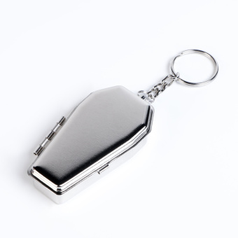 Пепельница карманная "Гроб", 7.1х4х1.8см. 9909247