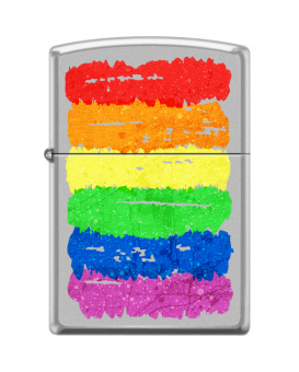 Зажигалка ZIPPO 205 Rainbow Радуга