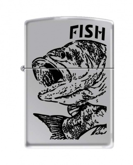 Зажигалка ZIPPO 250 FISH BIG MOUTH