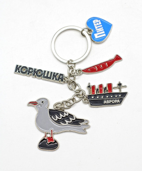 Брелок гирлянда Питер 5 эл. [КЕ1-00074]