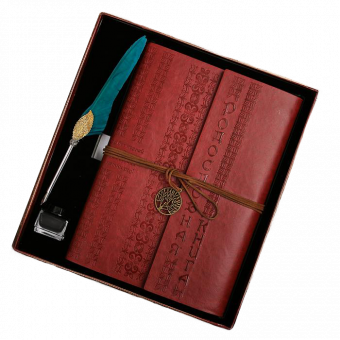Подарочный набор "Родословная книга наш род" с пером и чернильницей, 35 х 42 см 3282673
