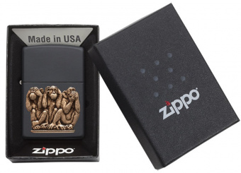 Зажигалка ZIPPO 29409 Three Monkeys