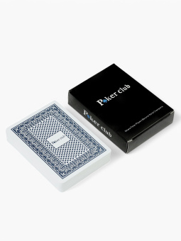 Карты игральные пласт. 54 шт. Poker Club, 10747162