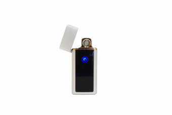 Зажигалка USB сенсорная СПб матовая